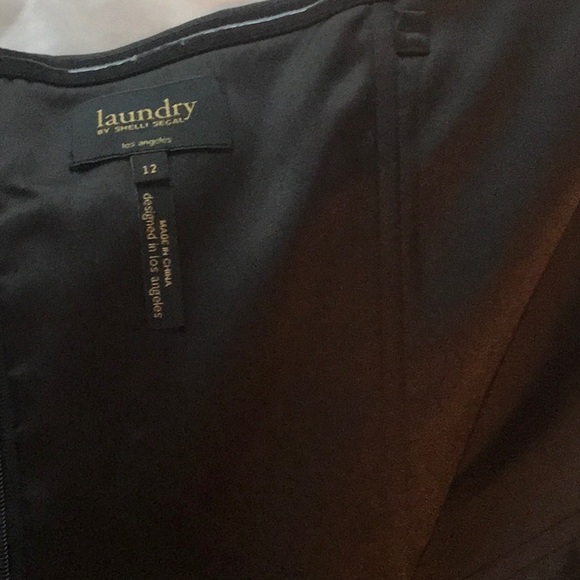 Laundry By Shelli Segal Black Strapless Dress - Picture 5 of 7